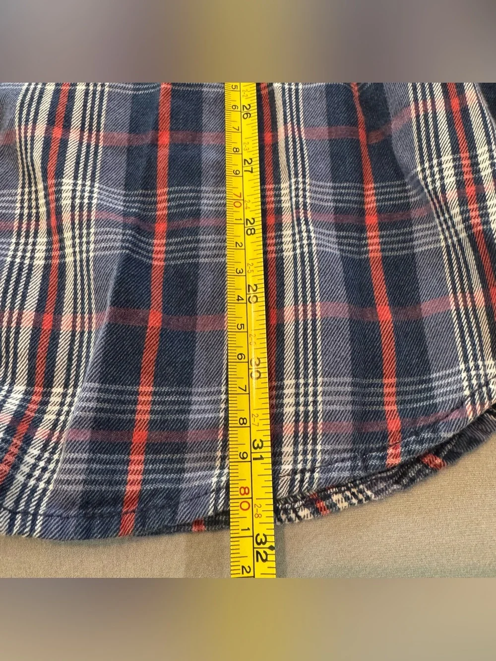 Denim And Supply pearl snap front and sleeves Western Cowgirl Shirt Dress Medium - Picture 8 of 10
